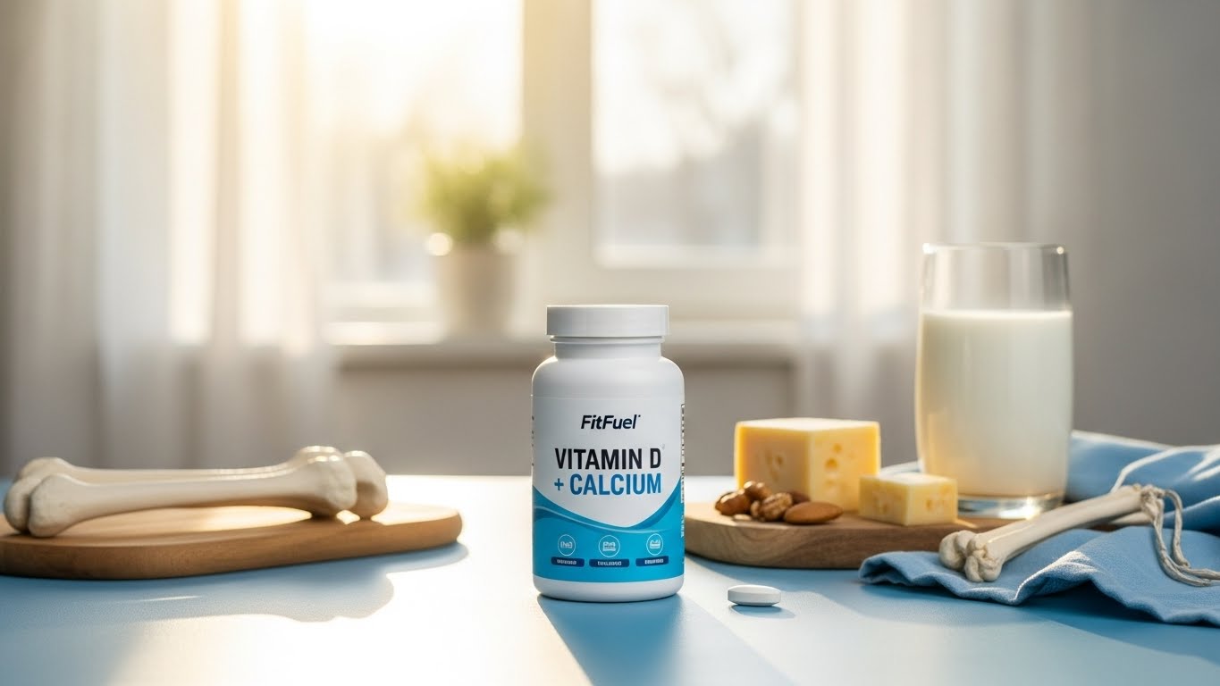 FitFuel ビタミンD + カルシウム